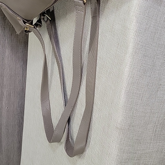 Kooba Taupe Leather Tote Shoulder Bag Handbag Purse - Picture 6 of 14